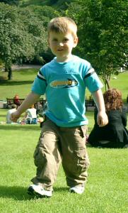 Alex in Princes Street Gardens