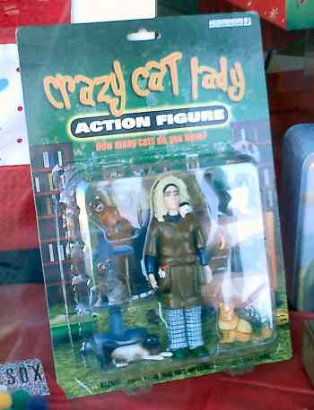 Crazy Cat Lady Action Figure